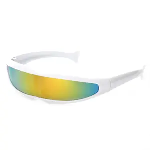 Fashion new plastic one-piece sun glasses future warrior glasses sunglasses