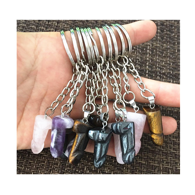 Wholesale Spiritual Healing Key Chain Crystals
