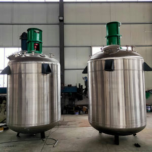 Reator de Aquecimento Elétrico para Resina de Poliéster Projetos Cosméticos Turnkey Reator Químico Usado para Formulação e Revestimento - Product Image 4