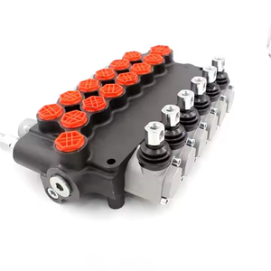 วาล์วควบคุมทิศทางไฮดรอลิกแบบแมนนวล 6 ช่อง OEM P80-G12-G34-0T |   ผู้ผลิตและจำหน่ายวาล์วไฮดรอลิกจากจีน - Product Image 2