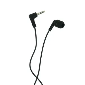 批发低成本一次性单耳机单声道耳机有线入耳式导游耳机