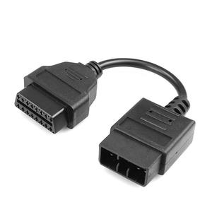 Obd Adapter Mannelijk Naar Vrouwelijk 16 Pin Obd1 Obd2 Kabel Compatibel Voor <span class=keywords><strong>Subaru</strong></span> 9pin Oude Auto 'S 9 Pin - Product Image 2