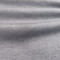 Tissu polaire extensible effet œil-de-perdrix 98% polyester 2% élasthanne, 290 GSM, épais, thermique, couche intermédiaire pour pulls