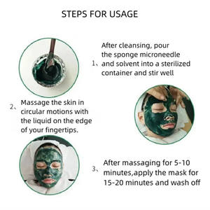 ZS Organic Skin Peel <span class=keywords><strong>Algas</strong></span> <span class=keywords><strong>Peeling</strong></span> Blanqueamiento Melasma Bio-Microneedle Green Peel Kit Eliminación <span class=keywords><strong>de</strong></span> acné Mascarilla <span class=keywords><strong>de</strong></span> <span class=keywords><strong>algas</strong></span> Tratamiento en el spa - Product Image 5