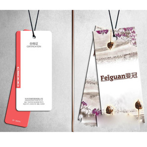 Speed Print Oval Shape Thank You Gift Hang Tags <strong>Tshirt</strong> Tags Supplier - Product Image 3