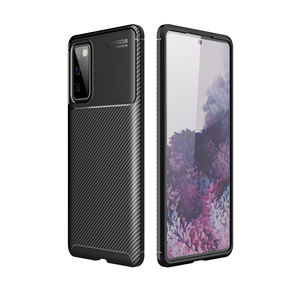 Coque de téléphone portable en silicone noir avec texture en fibre de carbone pour <span class=keywords><strong>Samsung</strong></span> Galaxy <span class=keywords><strong>S20</strong></span> S21 S22 S23 S24 S25 Ultra - Product Image 2