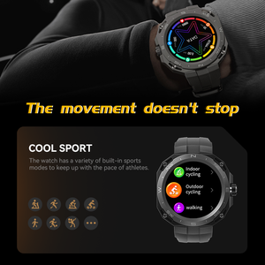 Nuevo diseño HW3 <span class=keywords><strong>Cyber</strong></span> Smart Watch pantalla redonda BT llamada NFC asistente de voz cargador inalámbrico relojes deportivos HW3 <span class=keywords><strong>Cyber</strong></span> smartwatch - Product Image 6