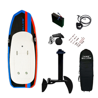 Kit moteur de surf électrique 8000W le moins cher, facile à utiliser, en fibre de carbone, avec télécommande et batterie, pour Efoil et Hydrofoil