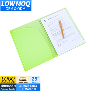 Thiết Kế Mới Chuyên Nghiệp Không Thấm Nước Dễ Thương Phim Hoạt Hình Cuộn Dây 6 + 1 Trường Chất Lượng Cao Thư Mục - Product Image 1