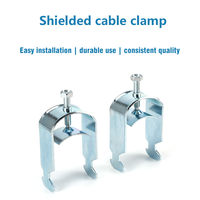 Clips et pinces de câble en acier flexibles réglables blindés (6-64MM) UB EMC onde anti-magnétique