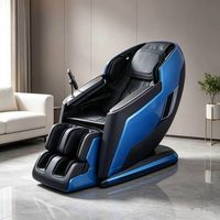 Fauteuil de massage inclinable de luxe Boncare K21 4D à gravité zéro pour le corps entier, avec fonction de massage chauffant, prise universelle, utilisation polyvalente