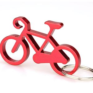 Porte-clés en métal, ouvre-bouteille, sublimation personnalisée, outil multifonction, ouvre-bouteille porte-clés, porte-clés en forme de vélo avec logo - Product Image 2