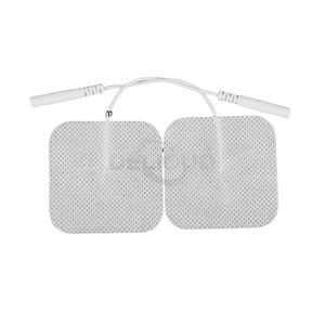 5*5cm Tens/ems Unit <span class=keywords><strong>Snap</strong></span> Tens Unit Premium Remplacement Tens <span class=keywords><strong>Compex</strong></span> Sticky Stimulate Pads Électrodes Gel Pad ECG Electrode Pads - Product Image 1