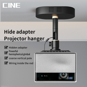 Adaptateur de montage de projecteur de plafond <span class=keywords><strong>Cine</strong></span> Hidden, en alliage d'aluminium renforcé, modèle PH79, longueur réglable, capacité de charge de 10 kg pour XGIMI - Product Image 6