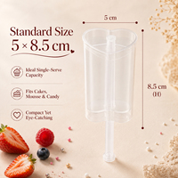 Hot Food-Grade Push Mould für Party Show Dekorationen Pudding Maker Kunststoff Kuchen Shooter Kuchen Werkzeuge