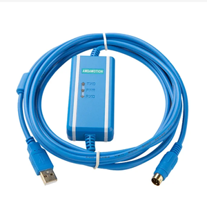 Amsamotion USB-SC09-FX cách ly lập trình cáp thích hợp cho FX tất cả các loạt fx2n fx3u fx1n PLC bị cô lập Bộ chuyển đổi tải về - Product Image 2