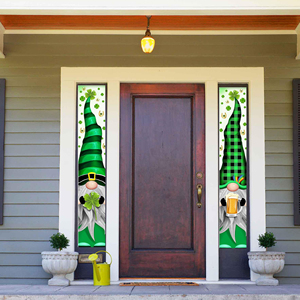 St. Patrick's Day Door Curtain 30*180cm Festive <b>Banners</b> for Home Decor - Product Image 1