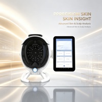 Analyseur de peau 3D multispectrale professionnel avec intelligence artificielle, détecteur de diagnostic cutané multicouche pour centre esthétique