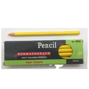 12 crayons dermatographes en papier emballé - Product Image 1