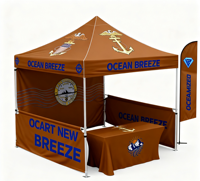 Tentes d'auvent imperméables Anti-Uv de 10x10ft abordables professionnelles chapiteau Pop up instantané pour la foire alimentaire d'événement de marché en plein air