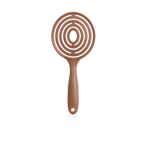 <span class=keywords><strong>MY</strong></span> GIRL Brosse à cheveux portable et écologique à manche en plastique avec peigne à côtes moelleuses pour cheveux humides et secs Durable pour un usage domestique - Product Image 4