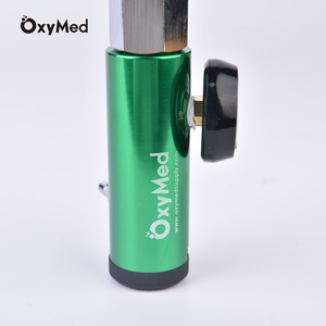Ajustable portátil 0-15L Click Style regulador de oxígeno G5/8 CGA540 Conexión de lengüeta regulador de oxígeno médico - Product Image 5