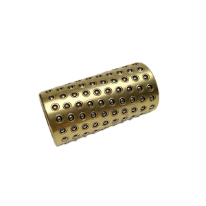 Damgalama kalıpları ve kalıpları için çelik bilye kılavuz burç pirinç bilyalı kafes kayar manşon lineer çalı - Product Image 2