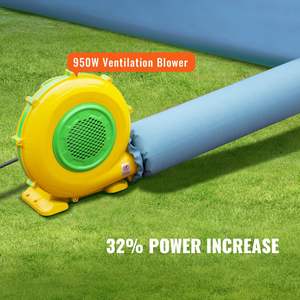 Cabina de Pintura Inflable Db Wholesale de 13x10x9 pies, Carpa Azul para Pintar Autos con Sopladores de 900W, Fácil de Instalar, Impermeable - Product Image 4