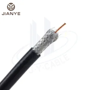 Câble de caméra de vidéosurveillance HD Double blindage RG6 RG6/U câble Coaxial pour TV CATV Satellite