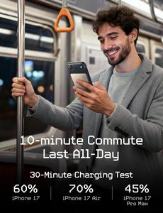 LISEN <span class=keywords><strong>Batterie</strong></span> <span class=keywords><strong>Externe</strong></span> Ultra Mince 0,2 Pouce 5000 mAh Chargeur Portable Format Carte de Crédit Charge Rapide <span class=keywords><strong>pour</strong></span> <span class=keywords><strong>iPhone</strong></span> 17 16 <span class=keywords><strong>Pro</strong></span> - Product Image 4