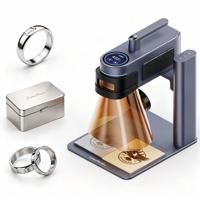 Graveur laser double LaserPecker LP4 Basic pour métal, verre, bijoux, bois et cadeaux personnalisés