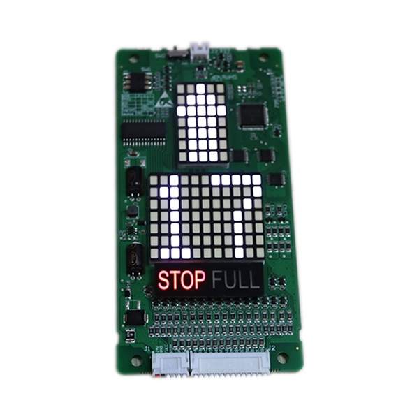 Modern Elevator Spare Parts White/Red Color LED Light Dot Matrix Indicator Display Board for Office Building