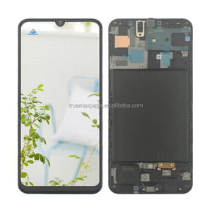 จอ LCD พร้อมกรอบสำหรับซัมซุง กาแลคซี่ เอ 50 หน้าจอทดแทน Pantalla Ecran Tela Ekran จอแสดงผลดิจิไทเซอร์ รุ่น <span class=keywords><strong>A505F</strong></span> - Product Image 4