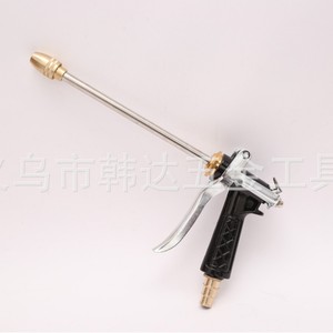High Pressure Car Wash Water Gun 29 Cm Copper Nozzle <b>Garden</b> Use - Product Image 3