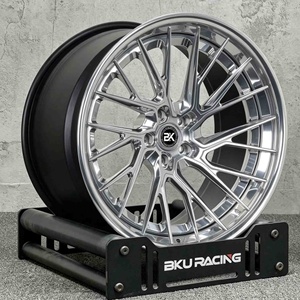 Rines BZY Personalizados de 3 Piezas Forjadas 5x130 para <span class=keywords><strong>Porsche</strong></span> 911 992 991 997 718 <span class=keywords><strong>Carrera</strong></span> <span class=keywords><strong>GTS</strong></span> de 19 20 21 Pulgadas, Acabado Pulido Cóncavo de Aleación - Product Image 2