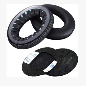 Almohadillas de repuesto de cuero proteico para auriculares Bose Triport TP1 AE1, almohadillas de espuma viscoelástica de alta densidad - Product Image 2