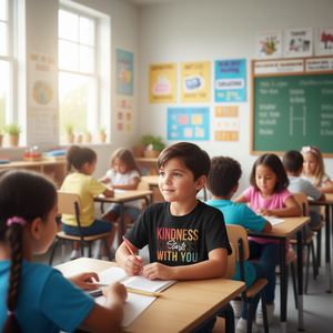 La bondad comienza con ti, camiseta antiparacaidismo, ropa para profesoras - Product Image 3