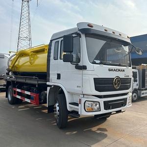 รถดูดสิ่งปฏิกูล Shacman 4x2 ราคาโรงงาน พร้อมถังขนาด 12 ลูกบาศก์เมตร และปั๊มน้ำหมุนเวียน SK-15 - Product Image 3