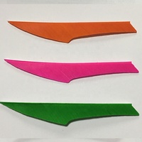 Marchands de haute qualité 50 pièces aile droite 4 ''plume de dinde flèche traditionnelle empennage arbalète flèche chasse bricolage tir à l'arc arbre