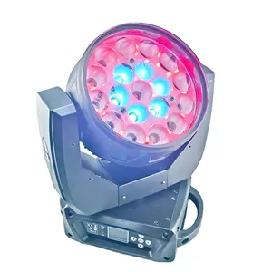 HQLIT Factory Direct Sale 19x15w Zoom Mac Aura Led Moving Head Led Wash Moving Head Light