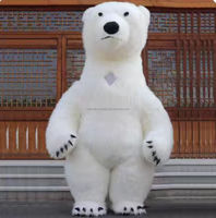 LiqVis Mascotte gonflable moderne en peluche, animaux de différentes tailles, accessoire de scène, costume de performance pour événements cosplay et séances photo