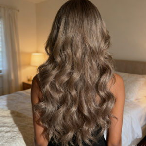 Pelucas de Cabello <span class=keywords><strong>Humano</strong></span> Vietnamita 100% con Ondas Corporales Rubias Ceniza, Tendencia 2026, Encaje Transparente HD 13x4 para Mujeres Negras - Product Image 4