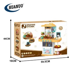 <span class=keywords><strong>Amazon</strong></span> hot selling child play kitchen set cooking mist spraying kitchen play set - Product Image 5