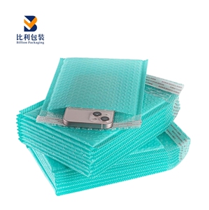 Eco-Friendly Poly <strong>Bubble</strong> <strong>Mailers</strong>-<strong>2</strong> Mil Thickness Padded Strong Adhesive Tear-Resistant Customizable Sizes for Clothes Mailing - Product Image 3