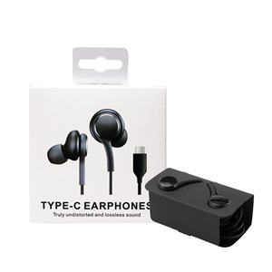 หูฟังสเตอริโอ USB C รุ่น EO-<span class=keywords><strong>IG955</strong></span> ขายดี พร้อมไมโครโฟน แบบมีสาย หูฟังชนิดใส่ในหู สำหรับ <span class=keywords><strong>Samsung</strong></span> S24 S23 S22 Ultra S21 - Product Image 2