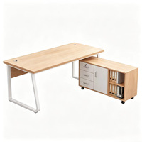 Table de direction moderne en bois, populaire, facile à assembler, mobilier pour bureau à domicile