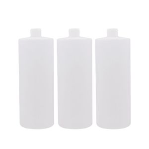 1000 мл пластиковая бутылка плоское плечо производители HDPE бутылка для жидкого шампуня емкостью 1 литр - Product Image 1
