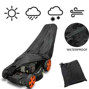 Durable Black 420D Oxford Cloth PU Protective Cover for Outdoor Lawnmower High Quality <b>Mower</b> <b>Parts</b> & <b>Accessories</b> - Product Image 5