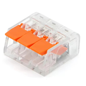 Connecteurs électriques PCT412 PCT413 PCT415, bornes de serrage pour fils, connecteurs de câbles réutilisables, mini connecteurs rapides pour fils domestiques - Product Image 1