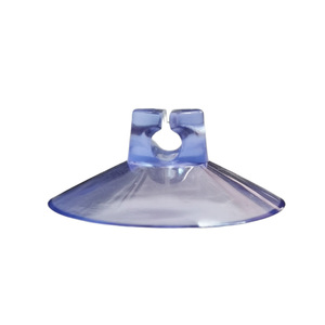 Soporte Transparente con Ventosa y Clip, Fuerte y con Abertura Superior para Fijación en Vidrio de Estantes de Refrigerador - Product Image 3